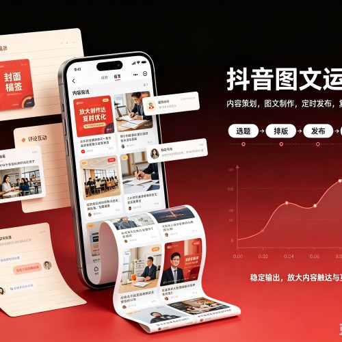 清苑抖音图文代运营服务